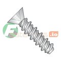 Newport Fasteners Thread Cutting Screw, #8 x 5/8 in, Stainless Steel Flat Head Phillips Drive, 6000 PK 157112